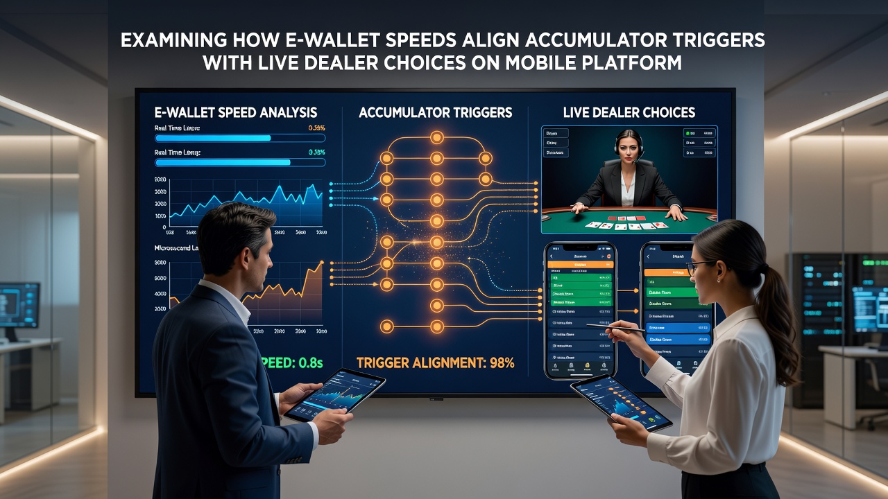 Darstellung der Synchronisation von Zahlungsgeschwindigkeiten mit Live-Dealer-Entscheidungen auf Smartphones