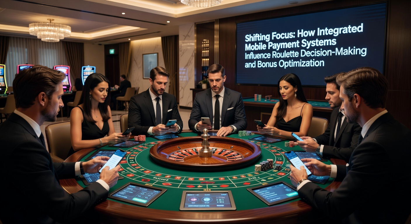 Mobile App mit Roulette-Tisch und Zahlungsoptionen